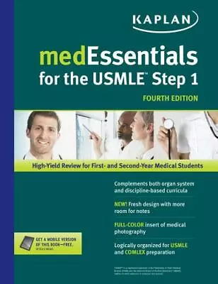 USMLE Prep Ser.: MedEssentials For The USMLE Step 1 By Leslie D. Manley And Mic… • $13.79