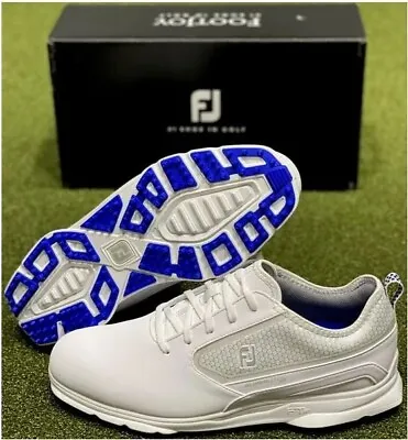 FootJoy Superlites XP Mens Golf Shoes 58087 White Size 9 Medium (D) New #86663 • $66.40