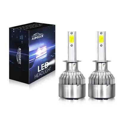 H1 LED Headlight Bulb Conversion Kit High Low Beam Super Bright 8000K WHITE 2pcs • $24.99