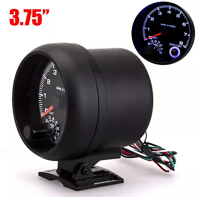 12V 3.75  Car Tachometer Gauge 8000RPM High Speed LED Shift Light Universal • $16.89