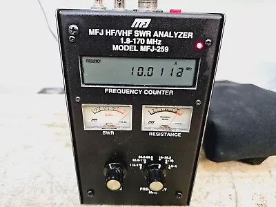 MFJ-259 1.6 TO 170 MHZ  HF VHF Antenna Analyzer C MY OTHER HAM RADIO GEAR ICOM • $149.99