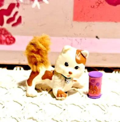 Vintage 1995 Kenner Littlest Pet Shop Twinkling Sledding Party Husky Dog • $25.08