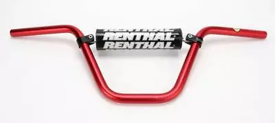 Renthal 7/8in. Mini Racer Handlebar-50cc Playbike Bar Bend-Red-797-01-RD-08-219 • $114.49