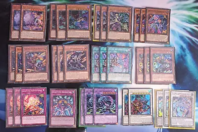 YuGiOh! 35 Card P.U.N.K Synchro Deck GRCR Foxy Tune  Amazing Dragon & More • £42.99