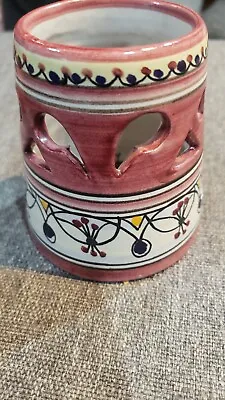 Pre-owned Vietri Italian Handpainted Candle Shade • $25