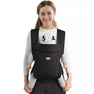 Cuby Baby Sling Wrap With Large Front Pocket Naturally Soft Baby Wrap Carrier • £20