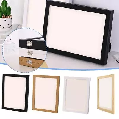 Flip Photo Frame Children's Art Frame Picture Storage Magnetic Frame A7A0 • $30.54