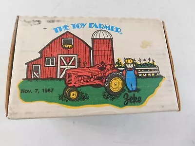 The Toy Farmer Massey-harris 33 Tractor Nov 1987 Steerable Letter Nib 1/16 Ertl • $49.99