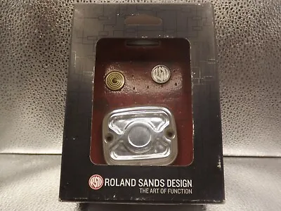 Rsd Roland Sands Designs Harley Front Master Cylinder Cap Cafe Xl Fxst Flst New. • $50.94