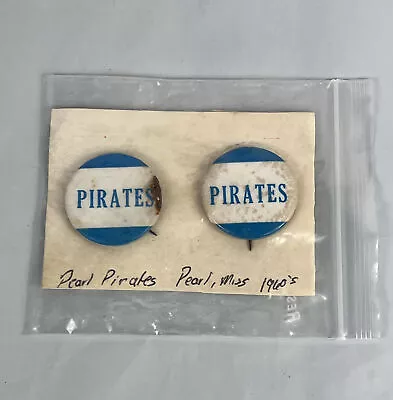 Pearl Mississippi Pearl Pirates 1960’s Pins Pearl High School Pearl Mississippi  • $24.99