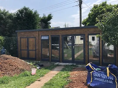 24ft X 10ft Free Assembly EPDM Rubber Roof Home Office Garden Room Summer House • £6875