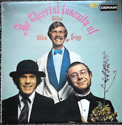Giles Giles & Fripp - The Cheerful Insanity Of - Deram SPA 423. Stereo Exc. • $42
