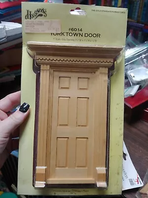 Dollhouse Pieces. Old But Unopened. Wood. Window Door Shingles And Cabinet.  • $19.99