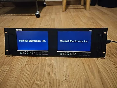 Marshall Electronics V-MD72-HDSDIX2 Dual High Resolution LCD Monitor System 7   • $500
