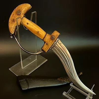 Antique 18th-19th Century Arabic Yemen Khanjar Jambiya Middle East Dagger • $2689
