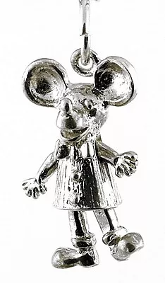 Sterling Silver Moving Mickey Mouse Charm    • £13.99