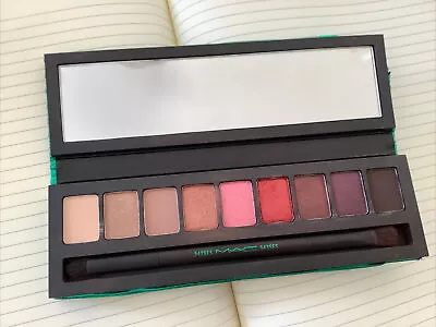 £8.99 • Buy Mac Shiny Pretty Things Eye Party Rose 9 Eyeshadow Palette Read Notes Swashed