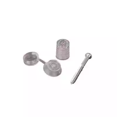 Corolux Corrugated PVC Sheet Super Fixings 3 Inch X 10 Pack For Ariel Roofing • £4.99