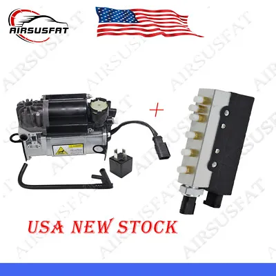 ⭐⭐⭐⭐⭐Air Suspension Compressor Pump Relay Valve Block For Mercedes-Benz W220 New • $197.33