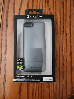 *SEALED* Mophie Juice Pack Helium Case Rechargeable Battery For IPhone 5/5S  • $14.99