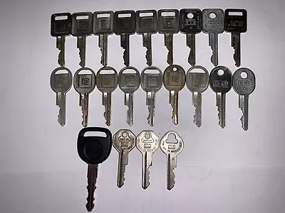 Vintage Lot Of 22 GM Keys • $40