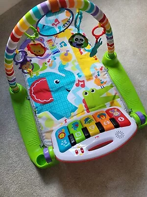 Fisher-Price Deluxe Kick & Play Piano Gym (Boxed) - Used • £8.50