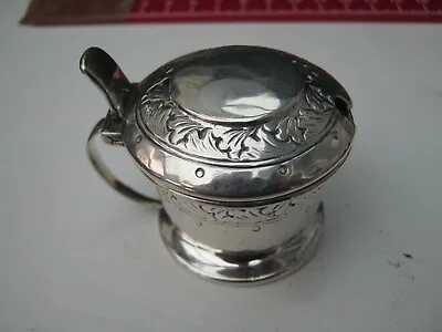 Antique Birmingham 1917 Sterling Silver Liberty & Co - Arts & Crafts Mustard Pot • £150