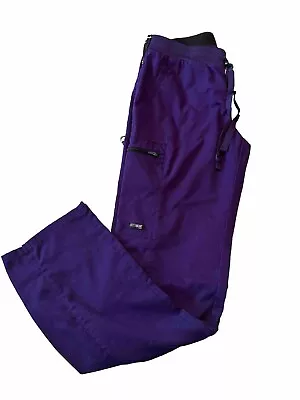 Grey’s Anatomy  By Barco Scrub Pants S Purple Spandex Stretch • $4.99