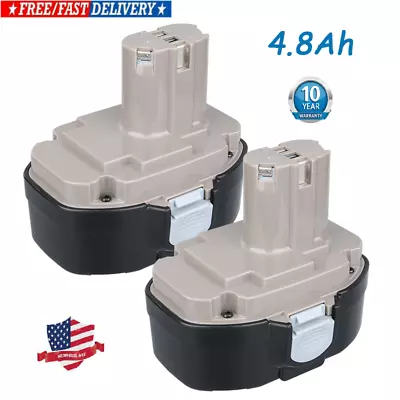 2 Pack For Makita 18V 4.8Ah Ni-Mh Battery1822 1834 1823 1833 1835 PA18 New • $38.89