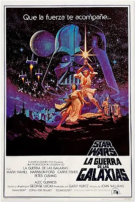 A New Hope- Episode 4 - Star Wars Movie Poster - Spanish Release Version • $24.99