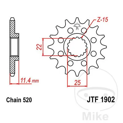 KTM Duke 890 R ABS 2020 JT Racing Front Sprocket 16 Teeth • $32.89