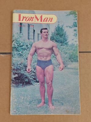 £5.99 • Buy Iron Man Vol 23 No 1 Bodybuilding Muscle Magazine Arnold Schwarzenegger Ironman