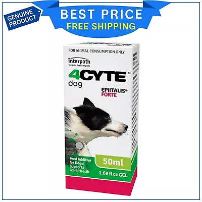 4Cyte Canine Epiitalis Forte Joint Support Gel For Dogs 50 Ml • $47.99