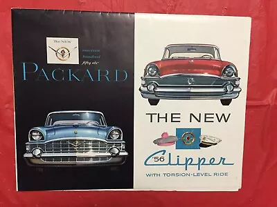 1956 PACKARD  CLIPPER  Car Dealer Sales Brochure • $7.97