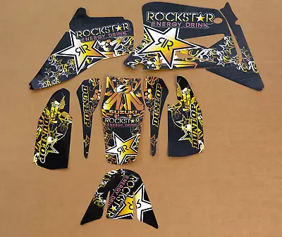 $59.99 • Buy 2001 - 2004 Suzuki Rm 85 Rm85 Graphics Sticker Kit Rockstar : Black / Gold Decal