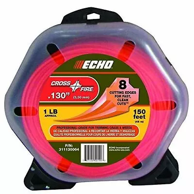 Echo Cross-Fire .130 Trimmer Line 1-Pound Donut (150 Feet) 311130064 • $19.98