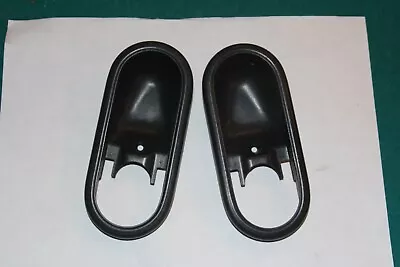 1990-1997 Mazda Miata Inner Door Handle Bezel Cup Panel Trim Cover Black 2 Pair • $29