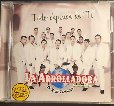 La Arrolladora Banda El Limon De Rene Camacho  - Todo Depende De Ti (2010 Cd) • $17.99