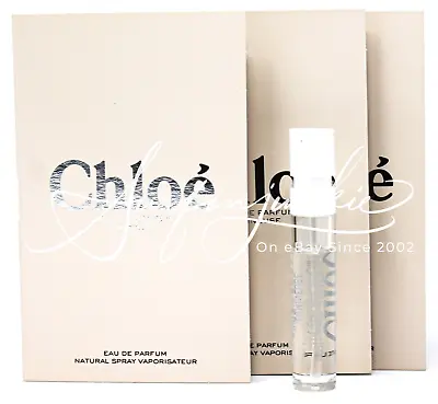 Chloe Lumineuse Vial Spray Sample EDP L'Eau De Parfum Perfume 3pc .04 Oz Mini • $17.49