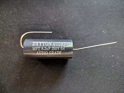 Dayton Audio DMPC-8.2 8.2uF 250V Polypropylene Capacitor Two In Package • $15