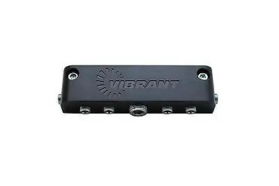 Turbo Boost Vacuum Manifold Distribution Block Billet BLACK VIBRANT • $55.99