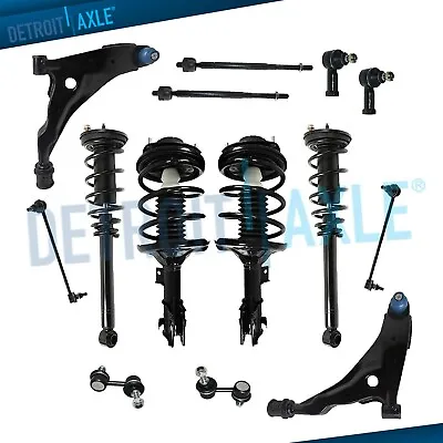 $454.44 • Buy 14pc Struts Control Arm Tie Rods Kit For 2002 2003 2004 2005 Mitsubishi Eclipse