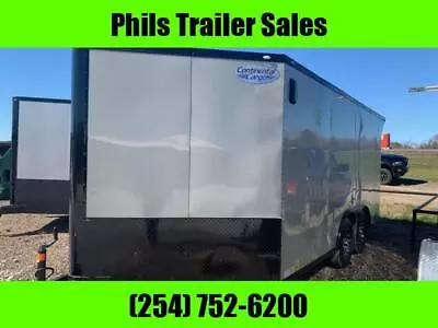 $500 • Buy 2023 Continental Trailers NEW 85X14 V-NOSE ENCLOSED MOTORCYCLE TRAILER CARGO 1.1