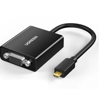 Micro HDMI To VGA Converter With Audio HD Micro Adapter Adapter Cable • $22