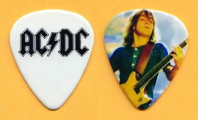 AC/DC Malcolm Young Photo Bright Blue Background Guitar Pick 2009 Black Ice Tour • $29.99