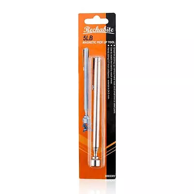 5LBs Telescoping Magnetic Pickup Tool Magnet Stick Rod With Pen Clip Design... • $14.84