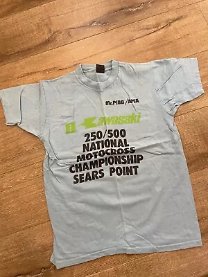 Vintage Sears Point MX Championship T-shirt/sz Medium/Mr Pibb-AMA MX • $32