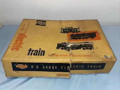 Vintage Allstate Sears Electric Train Set HO Gauge New Haven Diesel 370 • $112