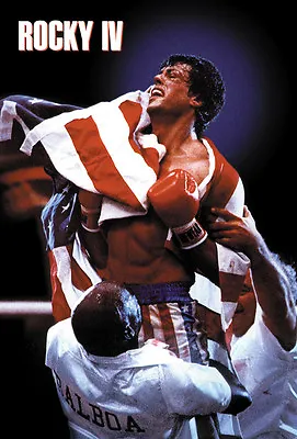 Rocky IV (1985) Sylvester Stallone Movie Poster Print  • $3.99