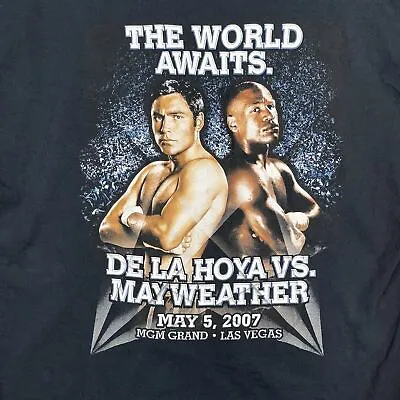 Floyd Mayweather Shirt Vs Oscar De La Hoya 2007 Las Vegas Boxing Fight • $16.99